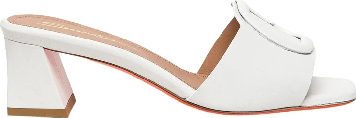 Women's mid-heel sandal