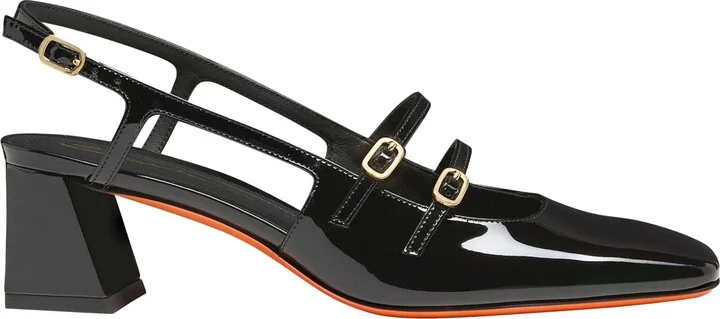 Women's mid-heel slingback