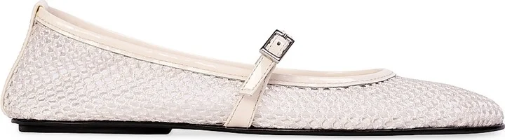 Women's Mika Mesh Ballerina Flats - Coconut Mesh - Size 6