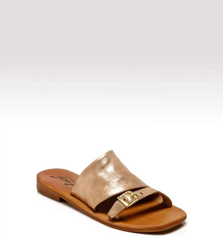 Women's Mila Minimal Flat In Rose Gold