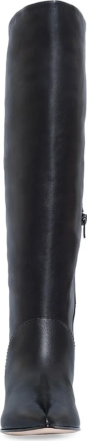 Women's Milano Knee-High Pointed Toe Boots - Black - Size 8 - Image 4