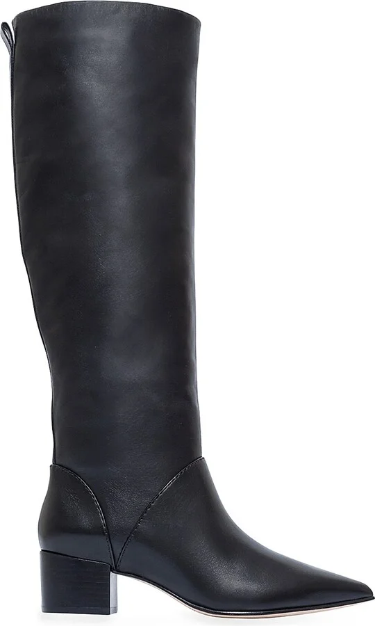 Women's Milano Knee-High Pointed Toe Boots - Black - Size 8