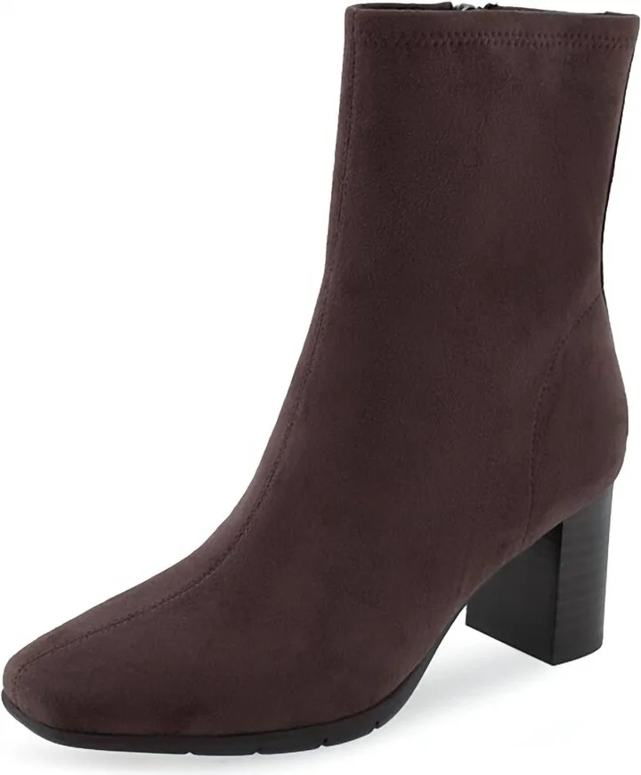 Women's Miley Ankle Boots In Brown