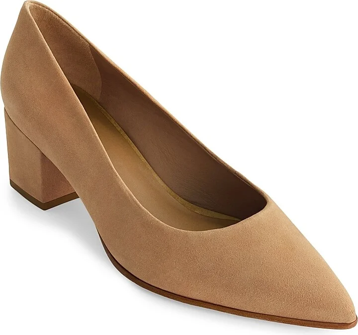 Women's Milie Block Heel Pumps - Dune - Size 6 - Image 2