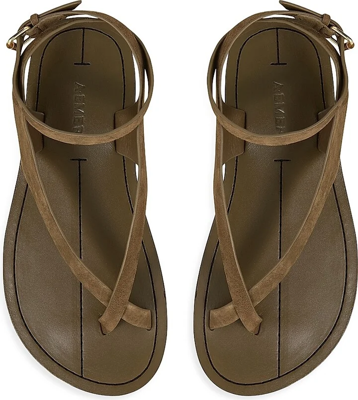 Women's Millar Suede Crisscross Sandals - Hazel Suede - Size 5 - Image 3