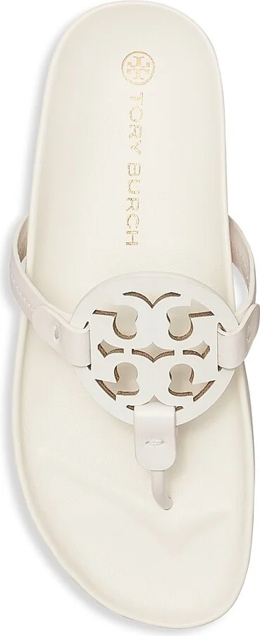 Women's Miller Cloud Leather Thong Sandals - Perfect Black - Size 10.5 - Image 8