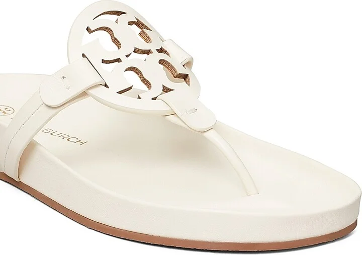 Women's Miller Cloud Leather Thong Sandals - Perfect Black - Size 10.5 - Image 9