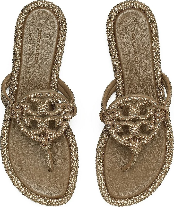 Women's Miller Knotted Flip-Flop Sandals - Wild Mushroom - Size 10 - Image 3