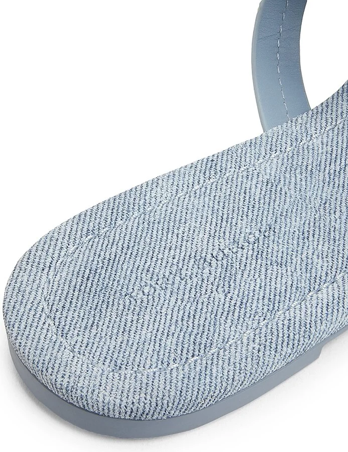 Women's Miller Logo Strap Sandals - Blue Cloud - Size 5 - Image 6