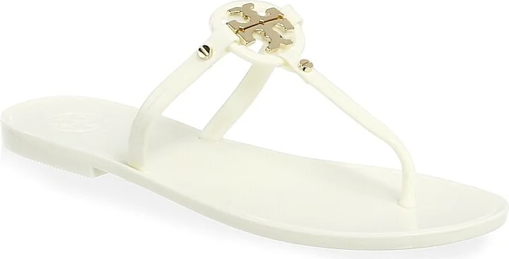 Women's Mini Miller Jelly Thong Sandals - Ivory - Size 5 - Image 2