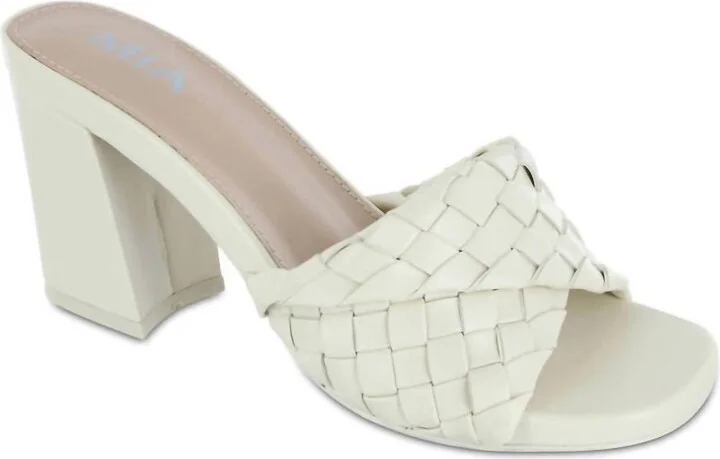 Women's Minna Heel In Bone