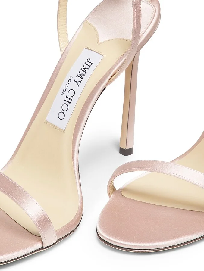 Women's Minny 110MM Satin Stiletto Sandals - Canyon - Size 5.5 - Image 7