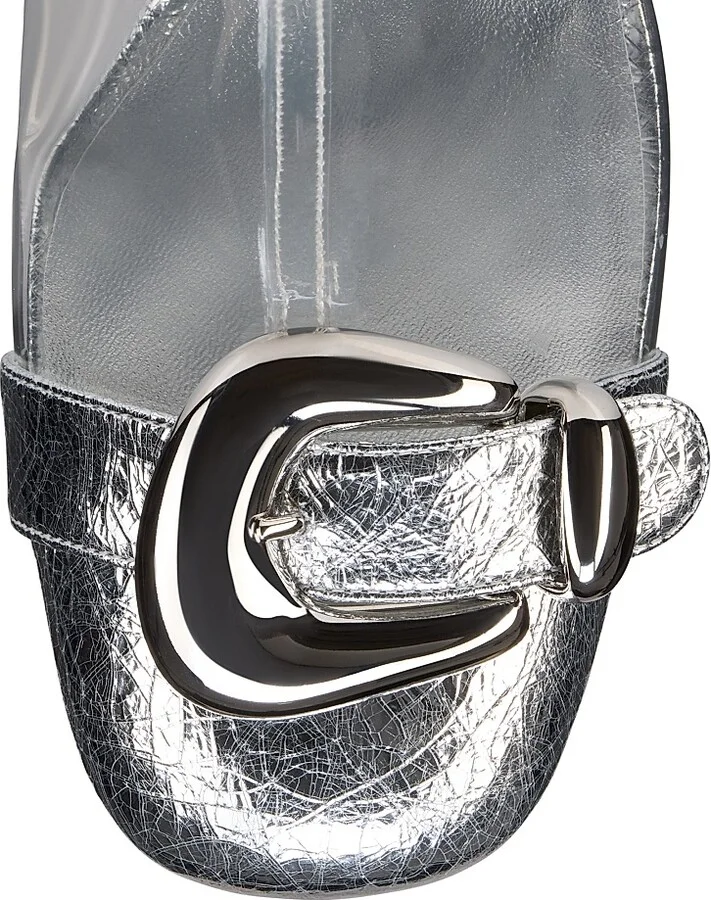 Women's Minny Bubble Botta Boots - Silver - Size 6 - Image 4