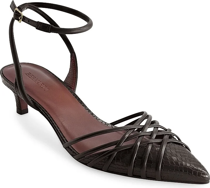 Women's Minu Kitten Heel Pumps - Black - Size 6 - Image 2
