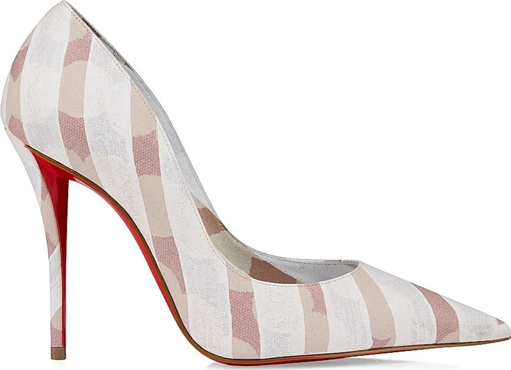Women's Miss Z 100MM Canvas Pumps - Leche - Size 7