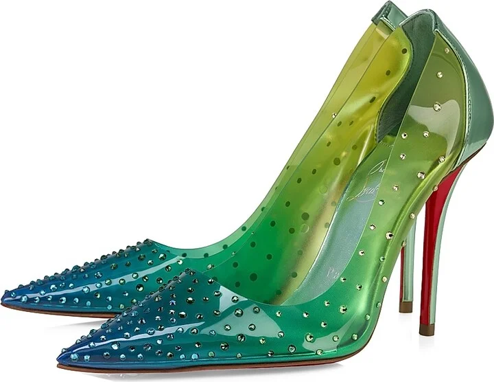 Women's Miss Z 100MM Degrastrass PVC Pumps - Citronnade - Size 5.5 - Image 5