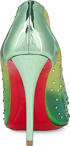 Women's Miss Z 100MM Degrastrass PVC Pumps - Citronnade - Size 5.5 - Image 6