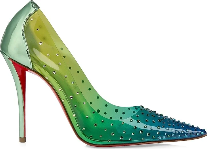Women's Miss Z 100MM Degrastrass PVC Pumps - Citronnade - Size 5.5 - Image 8