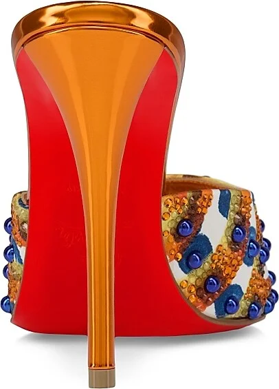 Women's Miss Z 100MM Gaagal Sphere Mules - Magma - Size 6 - Image 3