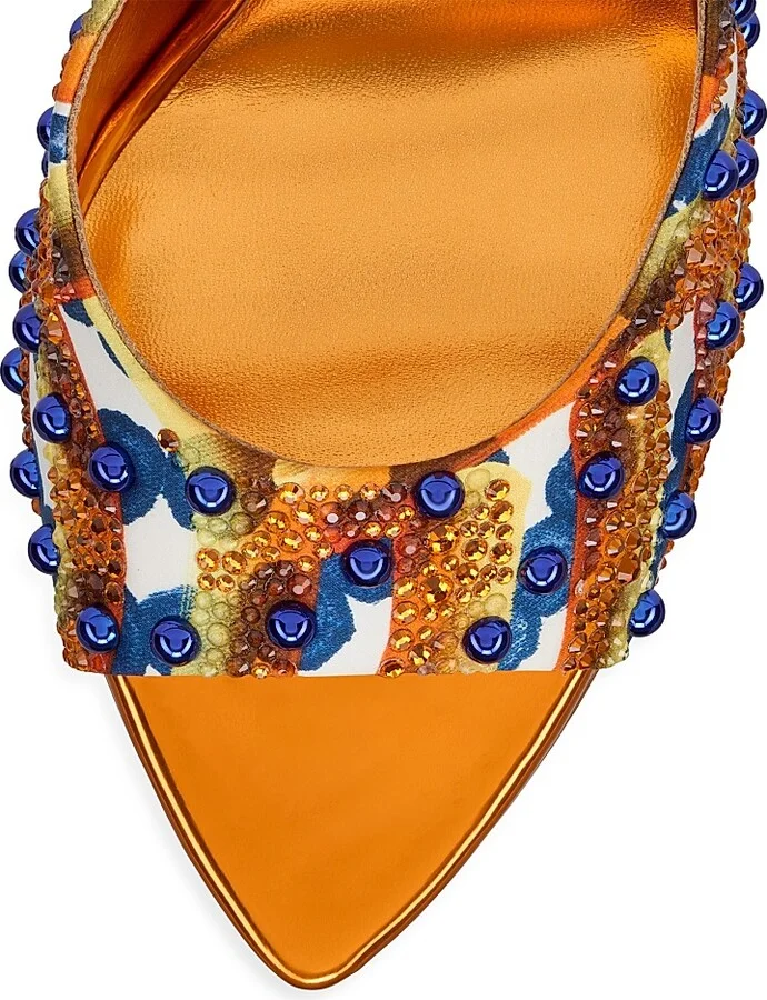 Women's Miss Z 100MM Gaagal Sphere Mules - Magma - Size 6 - Image 4