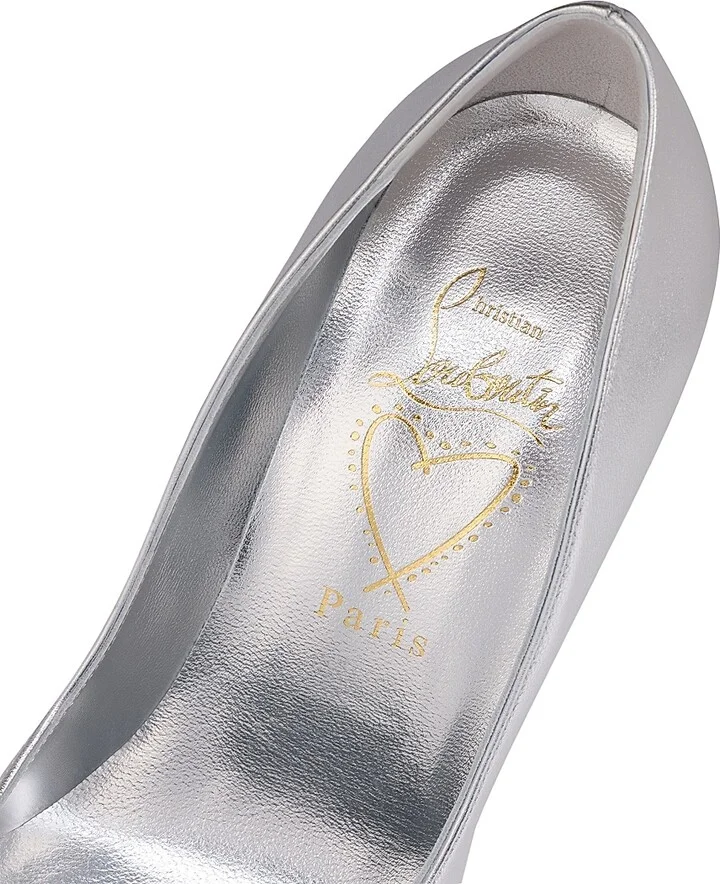 Women's Miss Z 100MM Leather Pumps - Gold - Size 7 - Image 9