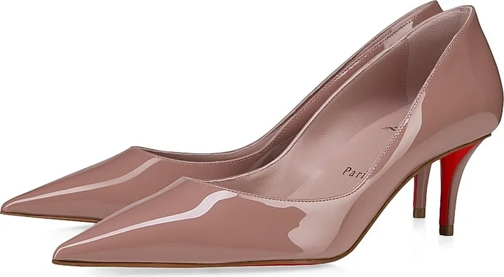 Women's Miss Z 60MM Patent Leather Pumps - Black - Size 4 - Image 5