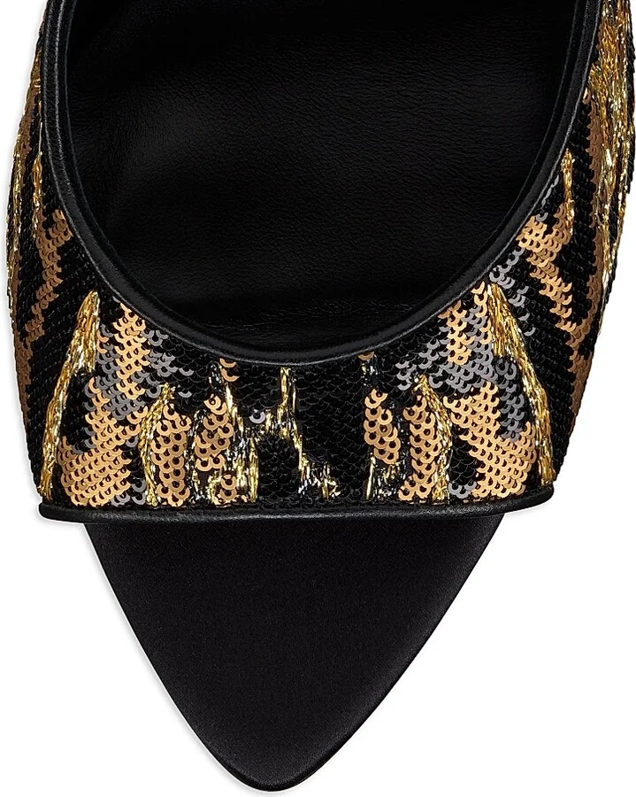 Women's Miss Z Ocelot 100MM Mules - Size 6 - Image 5