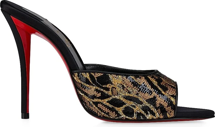 Women's Miss Z Ocelot 100MM Mules - Size 6