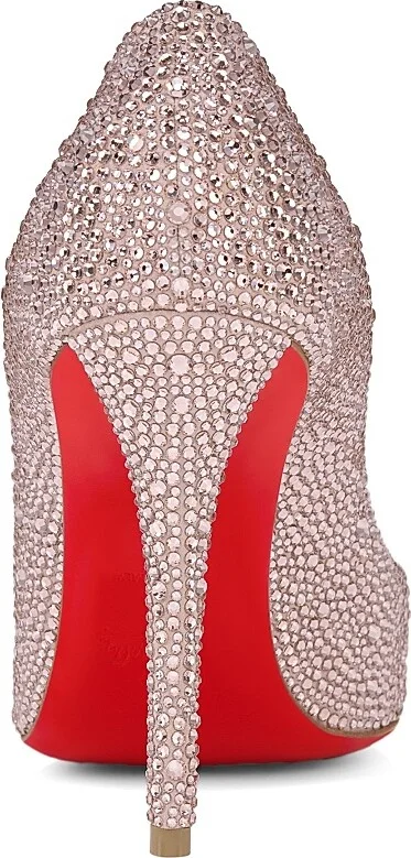 Women's Miss Z Strass 100MM Suede Pumps - Vintage Rose - Size 6.5 - Image 3