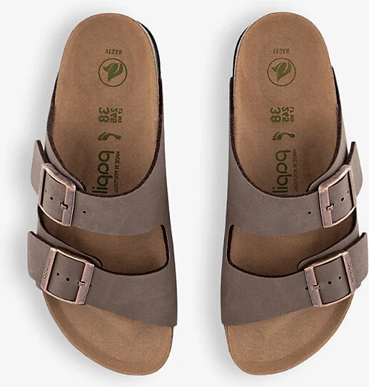 Womens Mocca Arizona Flex Platform Woven Sandals Eur 38/5 Uk Women - Image 2