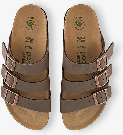 Womens Mocca Florida III Flex Platform Faux-Leather Sandals Eur 41 / 8 Uk Women - Image 2