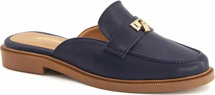 Women's Moccasin Clogs In Navy