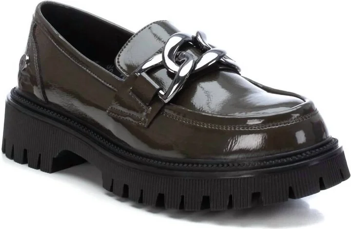 Women's Moccasins In Kakhi