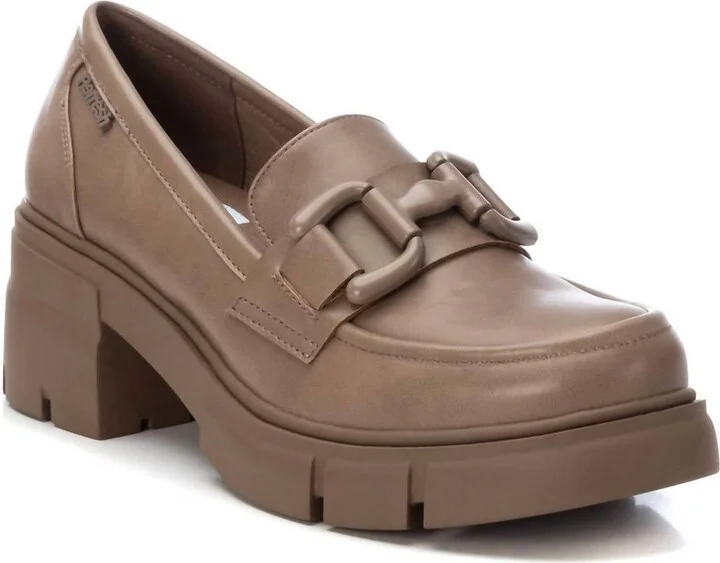 Women's Moccasins In Taupe