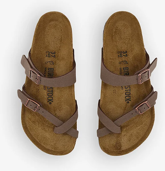 Womens Mocha Mayari Cross Strap Sandal Eur 40 / 7 Uk Women - Image 2