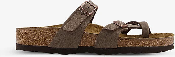 Womens Mocha Mayari Cross Strap Sandal Eur 40 / 7 Uk Women