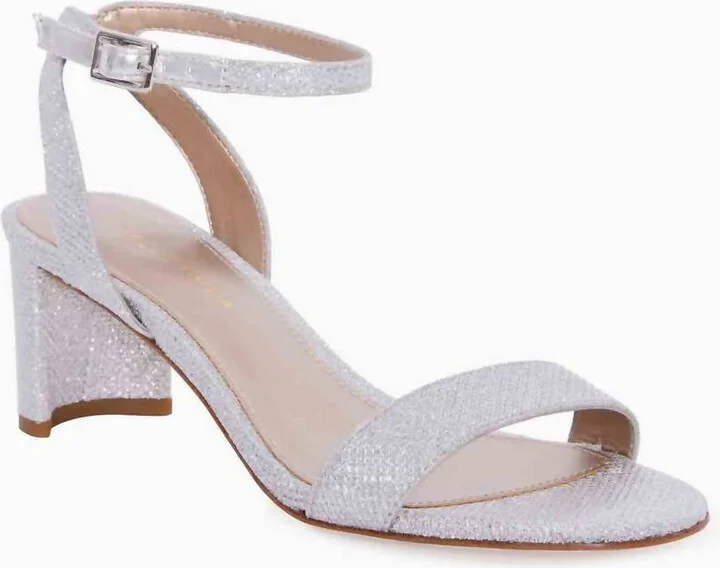 Women's Moira Heels In Silver Metallic