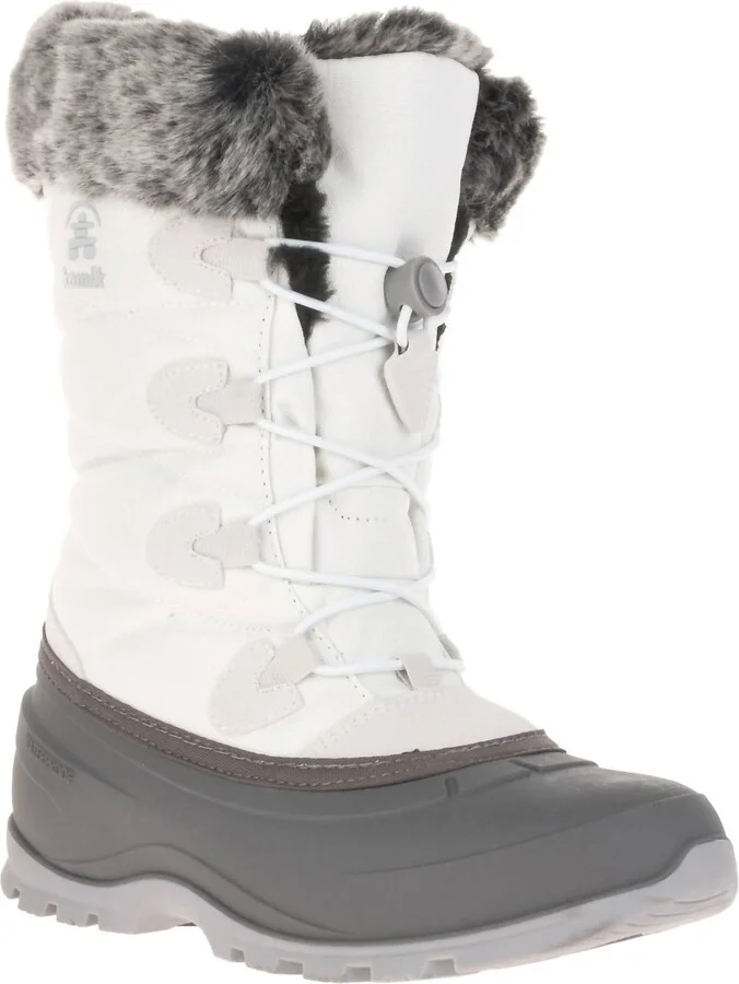 Women's Momentum 3 Snow Boots In White/gray