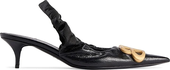 Women's Monaco 50MM Slingback Pumps - Black - Size 7