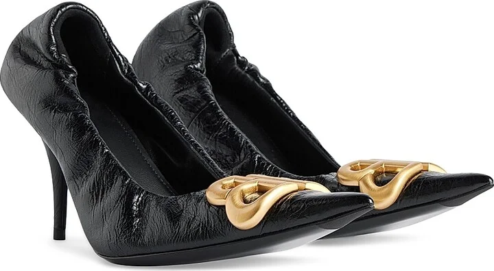 Women's Monaco 90MM Pumps - Black - Size 7 - Image 2