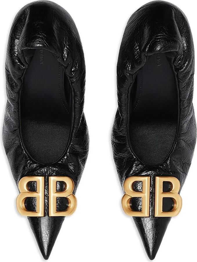 Women's Monaco 90MM Pumps - Black - Size 7 - Image 6