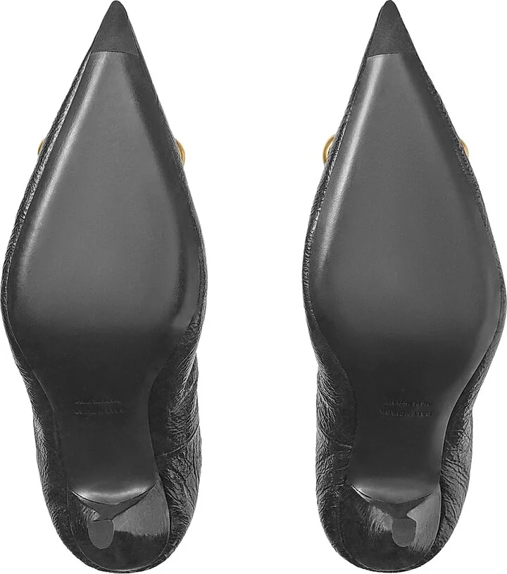 Women's Monaco 90MM Pumps - Black - Size 7 - Image 7