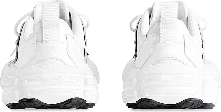 Women's Monday Shoes - White Black Grey - Size 5 - Image 3