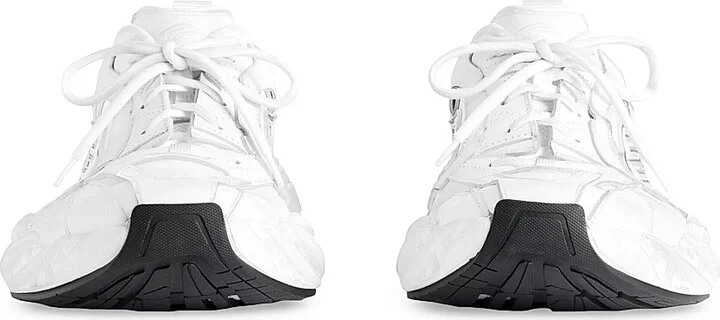 Women's Monday Shoes - White Black Grey - Size 5 - Image 4