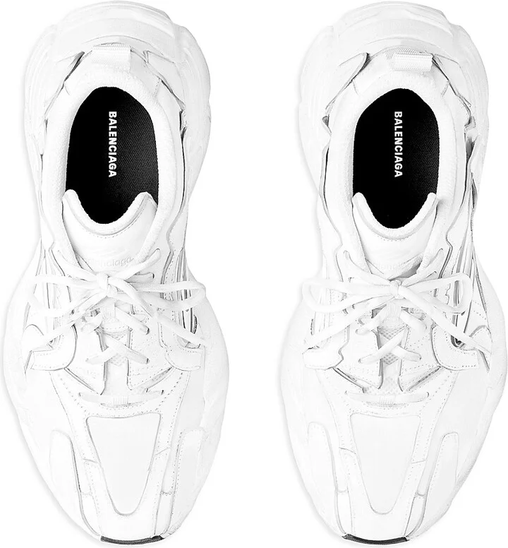 Women's Monday Shoes - White Black Grey - Size 5 - Image 6