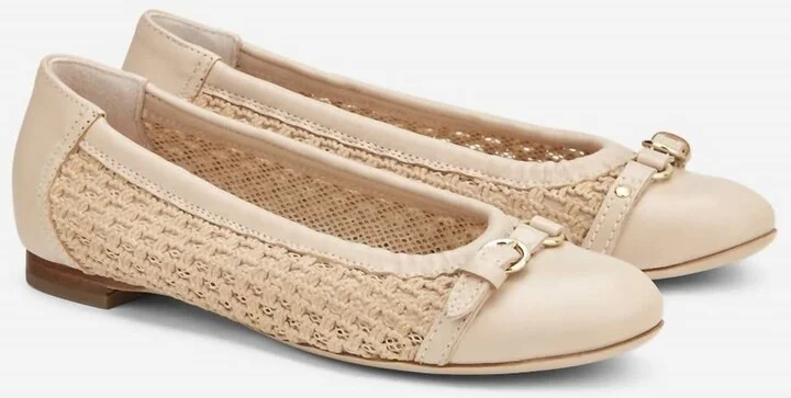 Women's Monia Ballet Flat In Nude