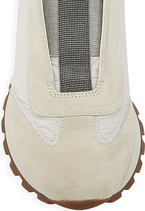 Women's Monili Suede Slip-On Sneakers - Panama - Size 7 - Image 4