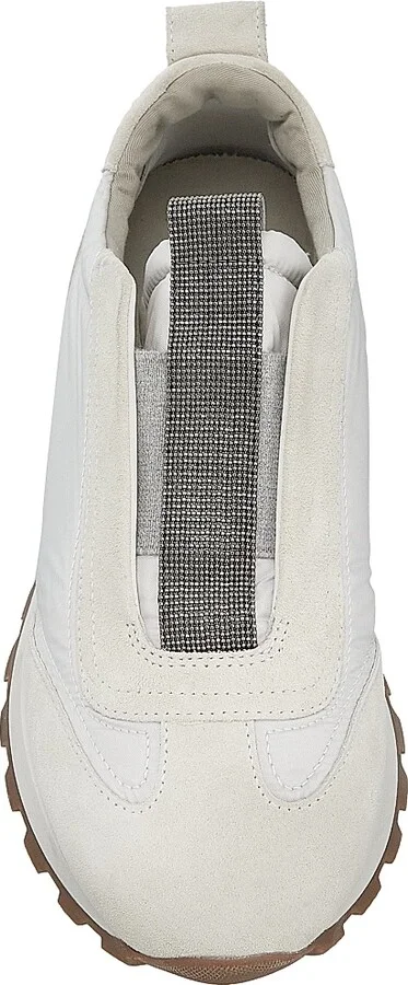 Women's Monili-Trim Platform Lug-Sole Sneakers - White - Size 7.5 - Image 5