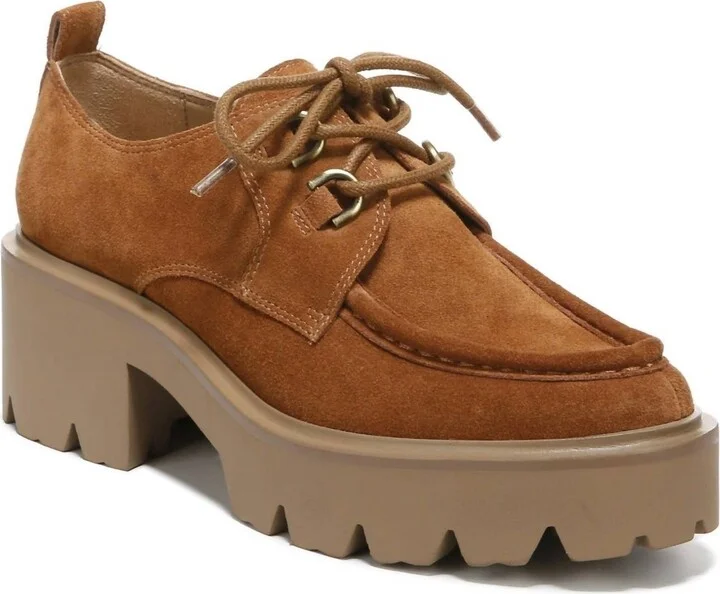 Women's Monna Lug Sole Loafer In Frontier Brown