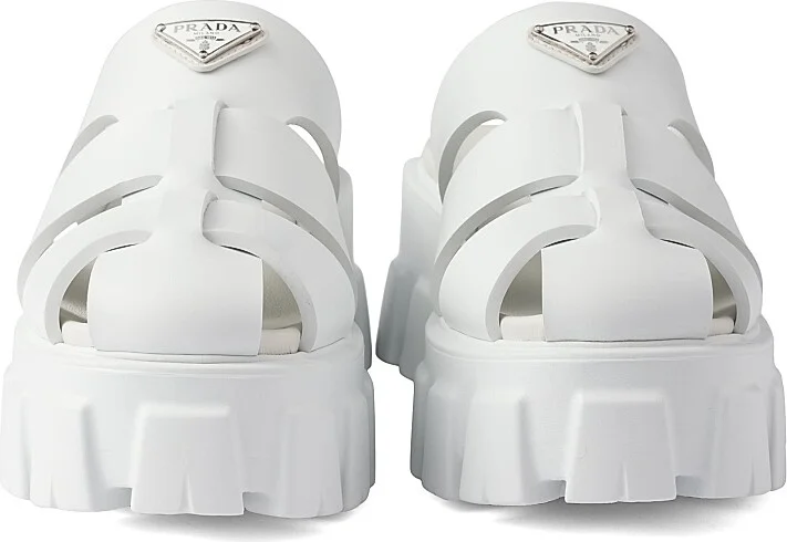 Women's Monolith Rubber Mules - White - Size 6 - Image 4